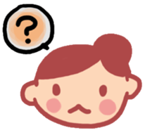 happy-go-lucky girl sticker #1837717