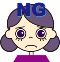 40 countenance girl sticker #1837822