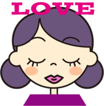 40 countenance girl sticker #1837829