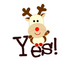 Little Reindy and Foxy sticker #1837922