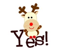 Little Reindy and Foxy sticker #1837922