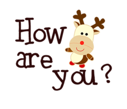 Little Reindy and Foxy sticker #1837926