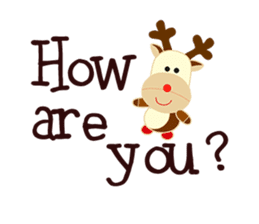 Little Reindy and Foxy sticker #1837926