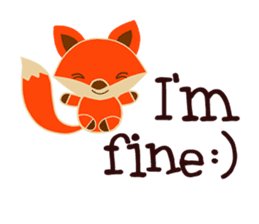 Little Reindy and Foxy sticker #1837927