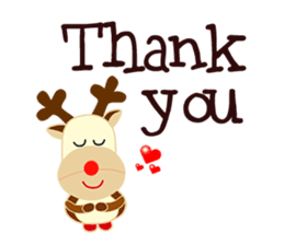 Little Reindy and Foxy sticker #1837928