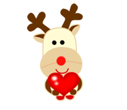 Little Reindy and Foxy sticker #1837934