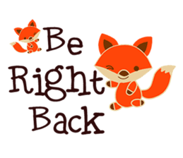 Little Reindy and Foxy sticker #1837937