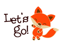 Little Reindy and Foxy sticker #1837939