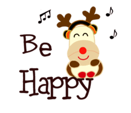 Little Reindy and Foxy sticker #1837943