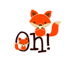 Little Reindy and Foxy sticker #1837945