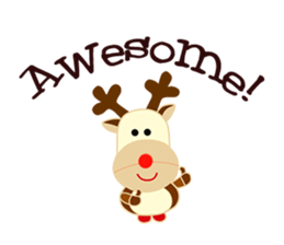 Little Reindy and Foxy sticker #1837947