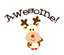 Little Reindy and Foxy sticker #1837947