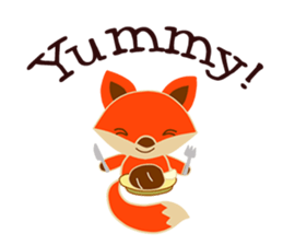Little Reindy and Foxy sticker #1837948
