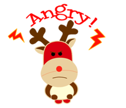 Little Reindy and Foxy sticker #1837949