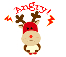 Little Reindy and Foxy sticker #1837949