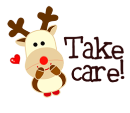 Little Reindy and Foxy sticker #1837955