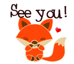 Little Reindy and Foxy sticker #1837956