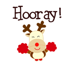 Little Reindy and Foxy sticker #1837958