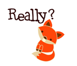 Little Reindy and Foxy sticker #1837959