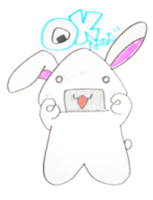 ONIGIRI-USAGI(Japanese rice ball rabbit) sticker #1839291