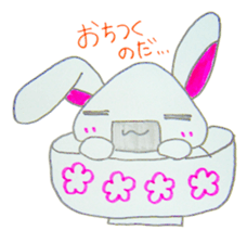 ONIGIRI-USAGI(Japanese rice ball rabbit) sticker #1839296
