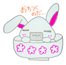 ONIGIRI-USAGI(Japanese rice ball rabbit) sticker #1839296
