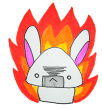 ONIGIRI-USAGI(Japanese rice ball rabbit) sticker #1839303