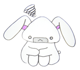 ONIGIRI-USAGI(Japanese rice ball rabbit) sticker #1839307