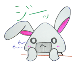 ONIGIRI-USAGI(Japanese rice ball rabbit) sticker #1839309