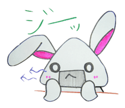 ONIGIRI-USAGI(Japanese rice ball rabbit) sticker #1839309