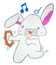 ONIGIRI-USAGI(Japanese rice ball rabbit) sticker #1839313