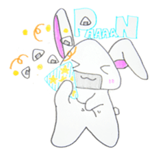 ONIGIRI-USAGI(Japanese rice ball rabbit) sticker #1839316