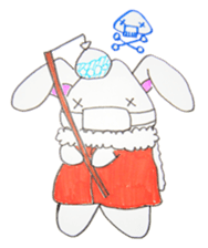 ONIGIRI-USAGI(Japanese rice ball rabbit) sticker #1839320