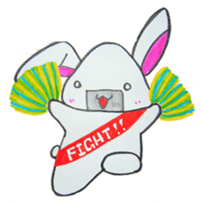 ONIGIRI-USAGI(Japanese rice ball rabbit) sticker #1839327