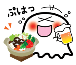 This is a pretty ghost called YOCCHI 3 sticker #1839620