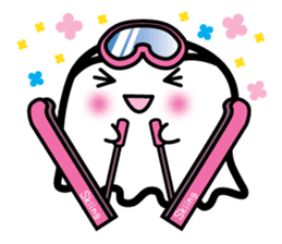 This is a pretty ghost called YOCCHI 3 sticker #1839624
