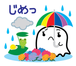 This is a pretty ghost called YOCCHI 3 sticker #1839638