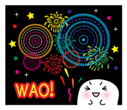 This is a pretty ghost called YOCCHI 3 sticker #1839645