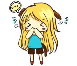 Ratto the Cat and a girly gang sticker #1840052