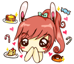 Ratto the Cat and a girly gang sticker #1840061