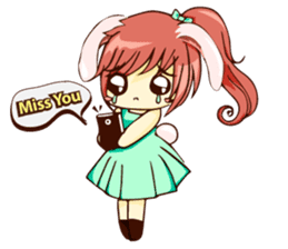 Ratto the Cat and a girly gang sticker #1840070