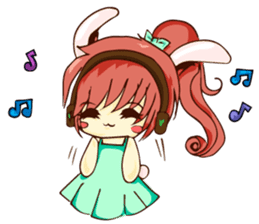 Ratto the Cat and a girly gang sticker #1840073