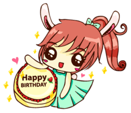 Ratto the Cat and a girly gang sticker #1840090