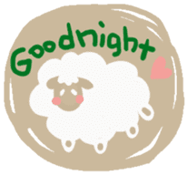 goodnight Sheep  sticker sticker #1840381