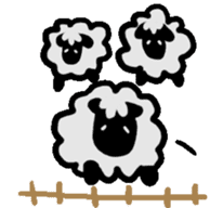 goodnight Sheep  sticker sticker #1840409