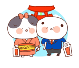 Japanese style greetings!! sticker #1842197