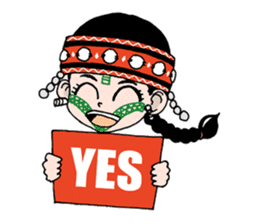 Taiwan Indigenous Boys & Girls sticker #1842255