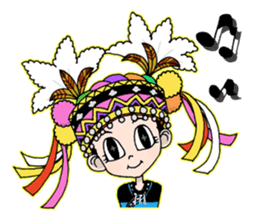 Taiwan Indigenous Boys & Girls sticker #1842277