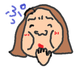 hanryu-obachan sticker #1842482