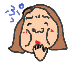 hanryu-obachan sticker #1842482